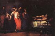 Giovanni da san giovanni The Wedding Night oil painting